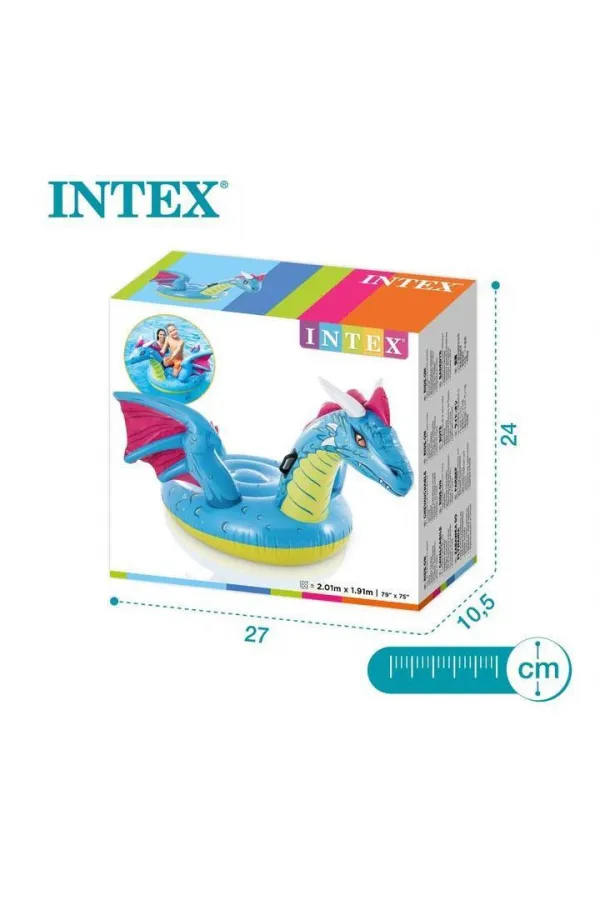 intex Tutunmalı Mistik Ejderha Binici 201 Cm - 57563 (Lisinya)