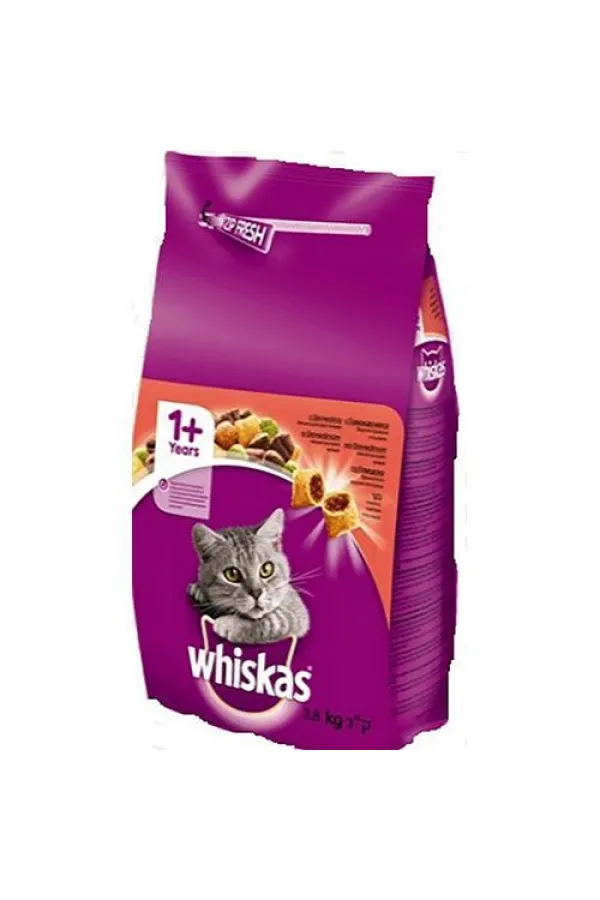 Whiskas Biftekli Ve Havuçlu Kedi Mamasi 3.8 Kg - Lisinya