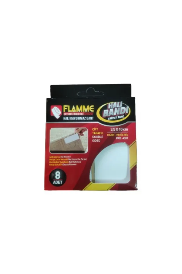 Flamme Halı Kaydırmaz Pedler 8 Adet