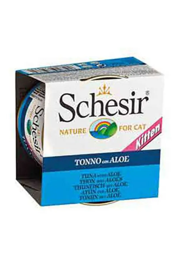 Schesir Kitten Ton Balıklı ve Aloeveralı Yavru Kedi Konservesi 85 Gr - Lisinya