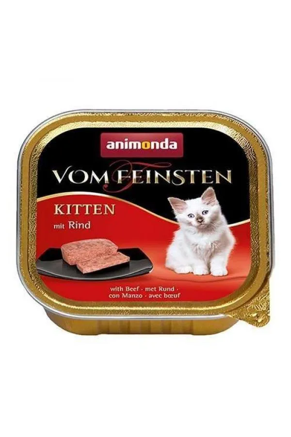 Animonda Vom Feinsten Biftekli Yavru Kedi Konservesi 100 Gr - Lisinya