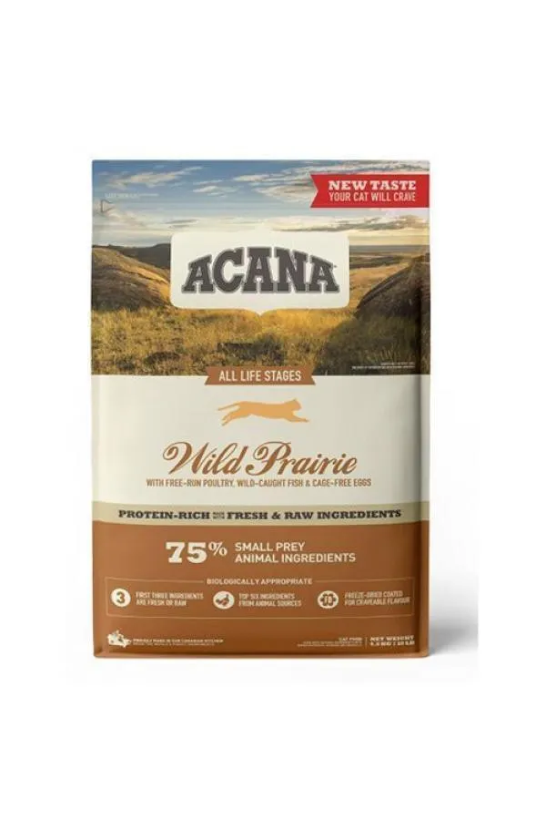 Acana Wild Prairie Tahılsız Tavuklu Ve Balıklı Kedi Maması 4,5 Kg - Lisinya