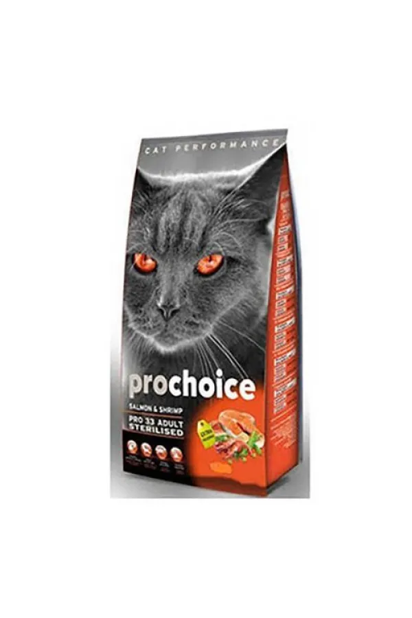 Pro Choice Pro33 Kısırlaştırılmış Somonlu Kedi Maması 2 Kg - Lisinya