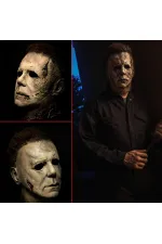 Michael Myers Lateks Maske - Michael Myers Et Maske Kafaya Tam Geçmeli