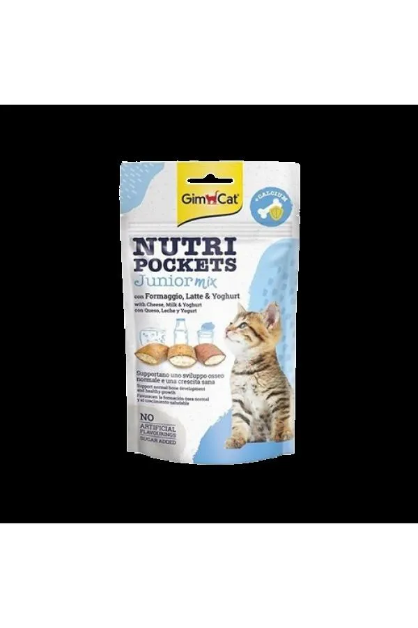 GimCat Nutripockets Mix Yavru Kedi Ödülü 60 gr - Lisinya