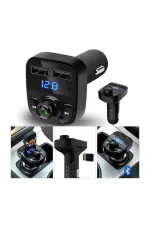 Bluetooth Fm Transmitter Car X8