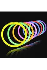 Glow Fosforlu Neon Bileklik 50 Adet