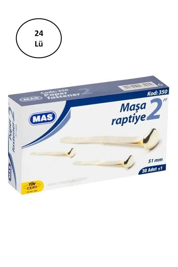 Mas Maşa Raptiye 51 Mm No:13 24lü