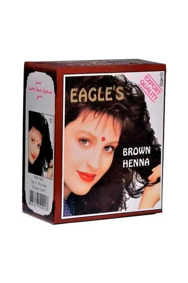 Eagle's Orijinal Hint Kınası Saç Boyası Kahverengi - Brown Henna