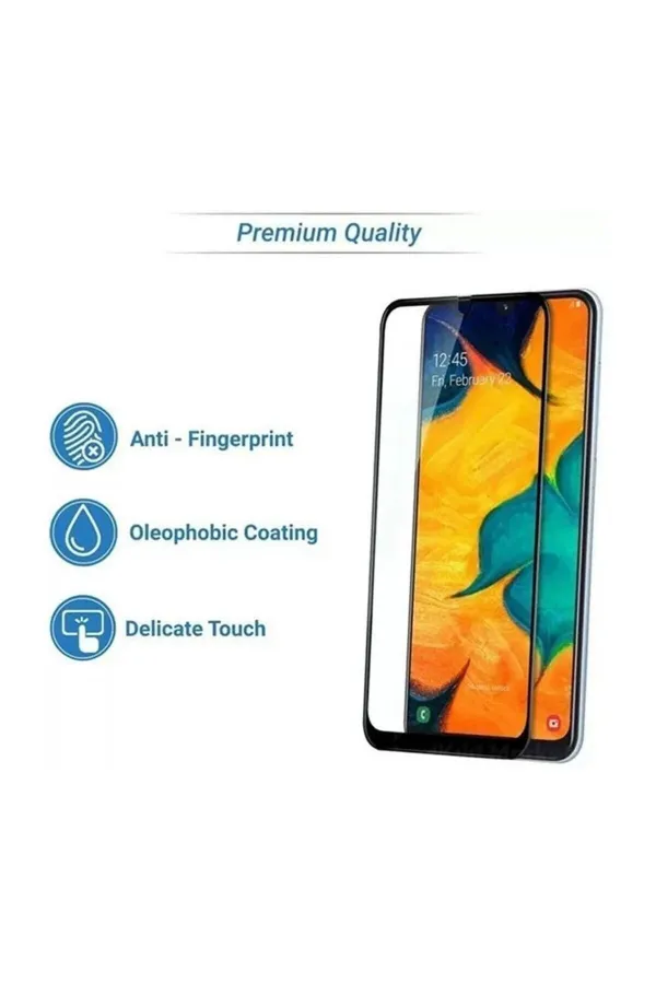 Samsung A31 Uyumlu 9d Tam Kaplayan Parmak Izi Bırakmayan Ekran Koruyucu Film