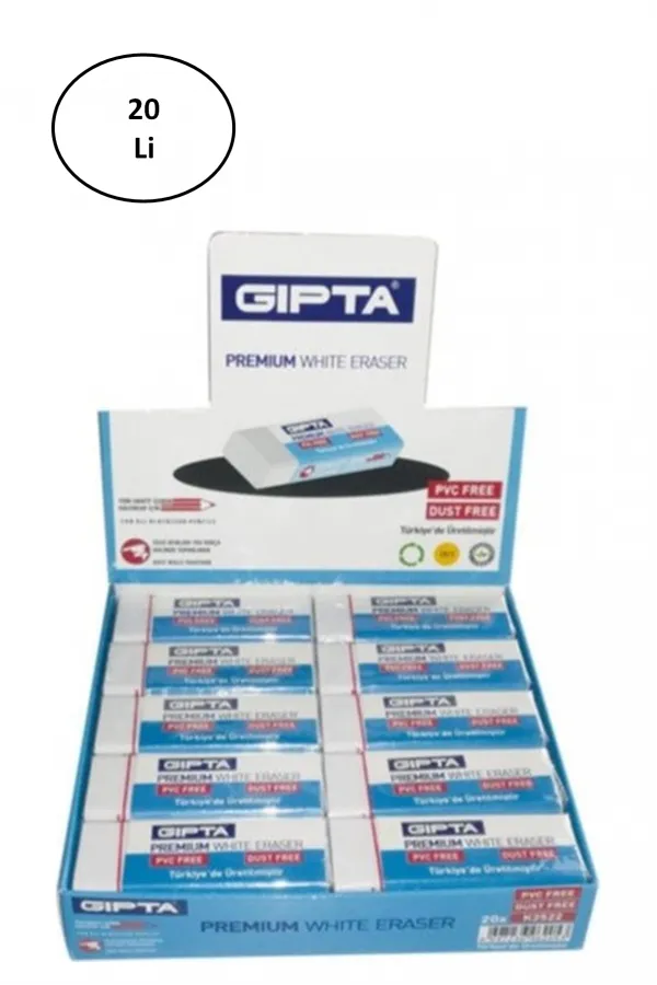 Gıpta Silgi 20Li Pvc Dust Free Beyaz 4-K252200-5001 20li