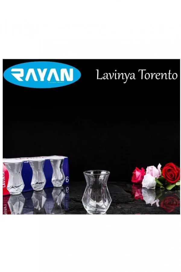 Rayan Lavinya Torento 6lı Çay Bardağı