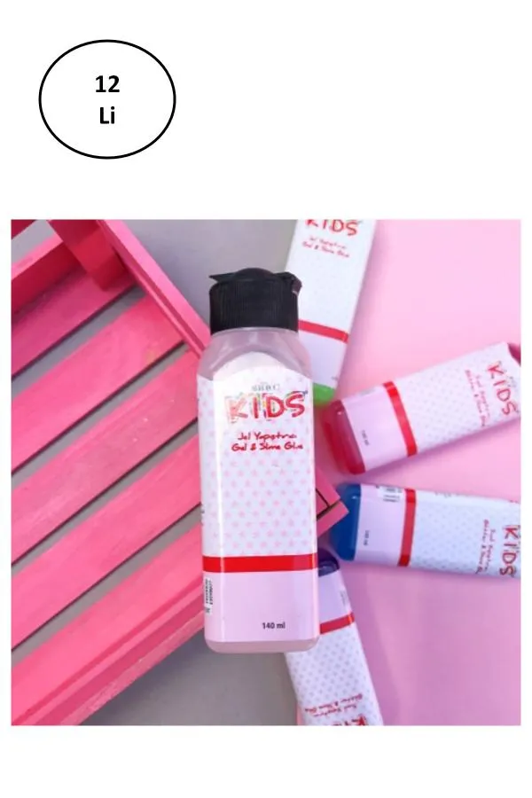 Artdeco Kids 140 Ml Jel Slime Yapıştırıcısı - Şeffaf 12li