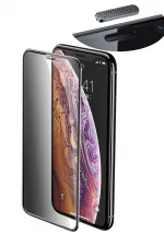 Iphone 11 Pro Uyumlu Hayalet Ekran Gizli Tam Kaplayan Kırılmaz Cam Seramik Ekran Koruyucu Film