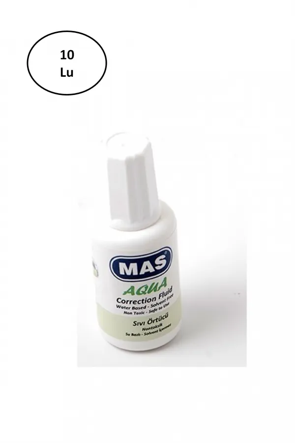 Mas Su Bazlı Sıvı Örtücü Silici 20Ml 10lu