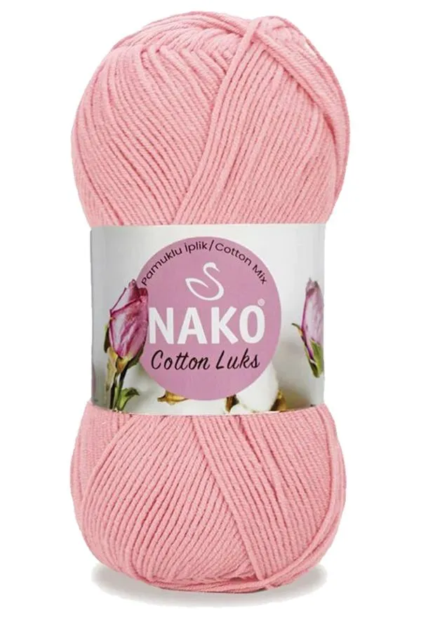 5 Adet Cotton Lüks Yelek Tunik Kazak Bluz Hırka İpi Yünü Açık Pembe 97548