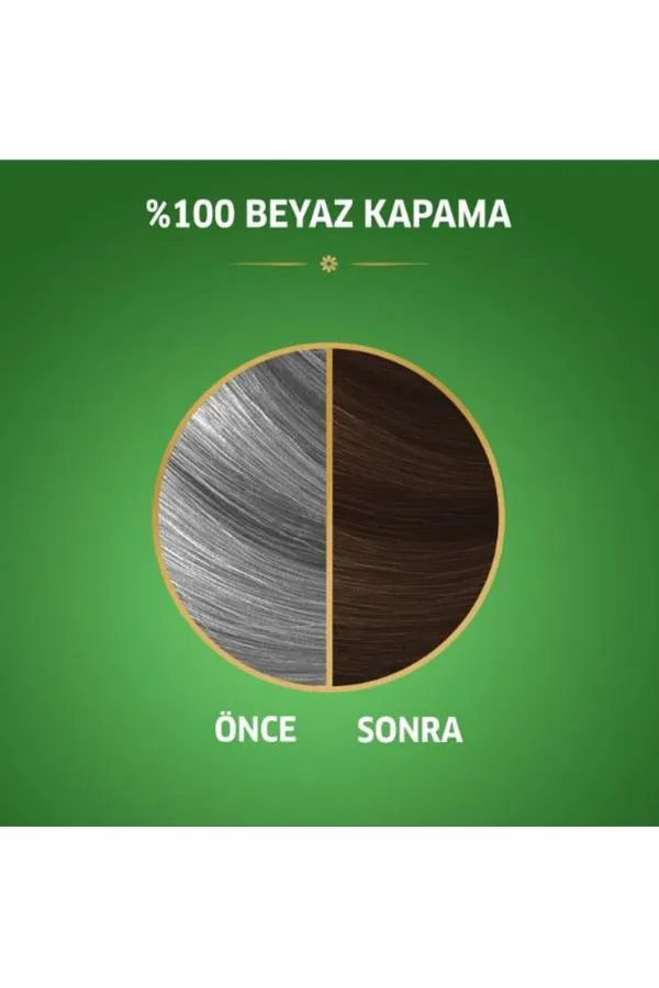 Naturals Saç Boyası Koyu Kestane 3/4 2x Paket