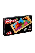 Redka/KumToys Redka Penta Blook Ahşap Akıl Zeka Eğitici Oyuncak