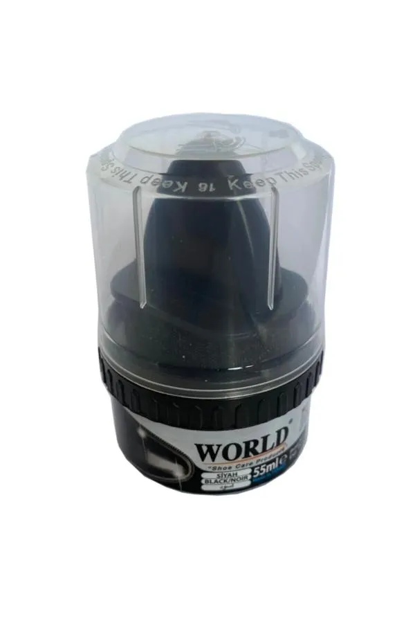 World Siyah 55 Ml Ayakkabı Bot Boyası