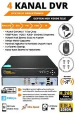 3 Kameralı Metal Uzay Kasa Sony Lensli 1080P Full HD Gece Görüşlü Kamera Seti 320GB Hard Disk -3U