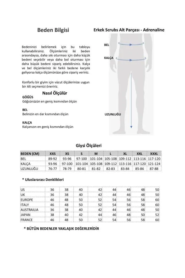 Adrenaline Medikal Giyim Doktor Hemşire Scrubs Cerrahi Takım Likralı Hastane Üniforması