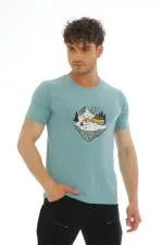 Araba Baskılı Outdoor T-shirt