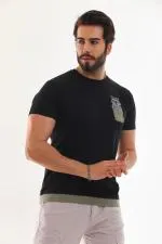 Rakun Nakışlı T-Shirt