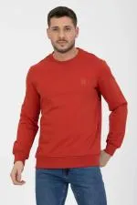 3 İplik Diagonel Uzun Kollu Sweatshirt