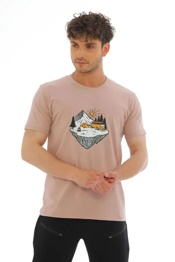 Araba Baskılı T-Shirt