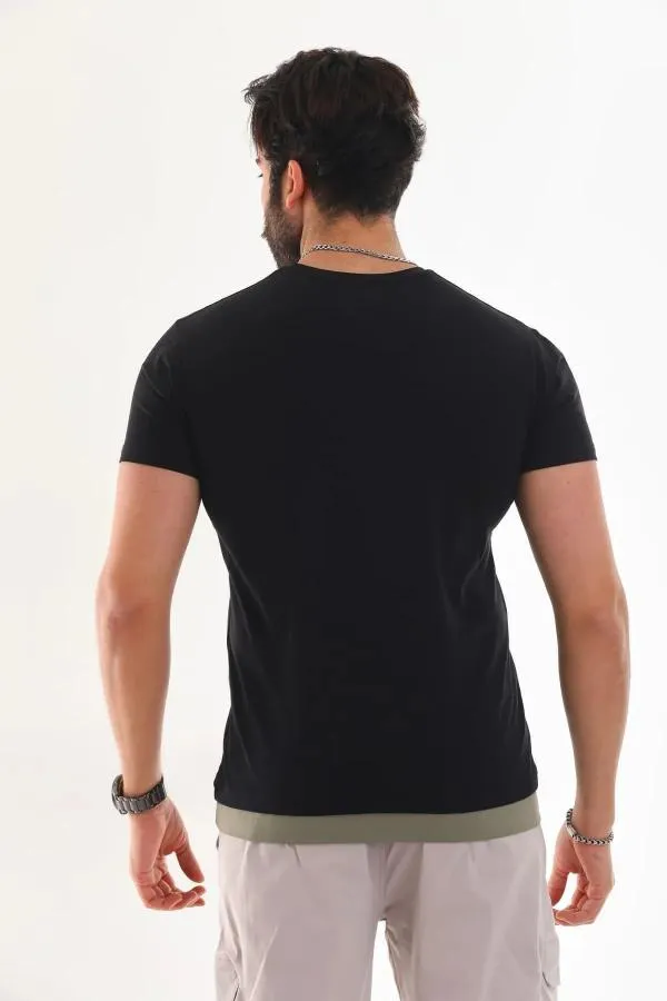 Rakun Nakışlı T-Shirt