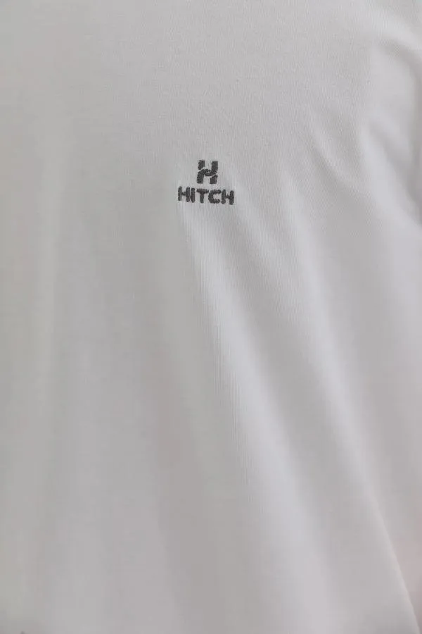 Hitch Yazı Nakışlı T-Shirt