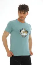 Araba Baskılı Outdoor T-shirt