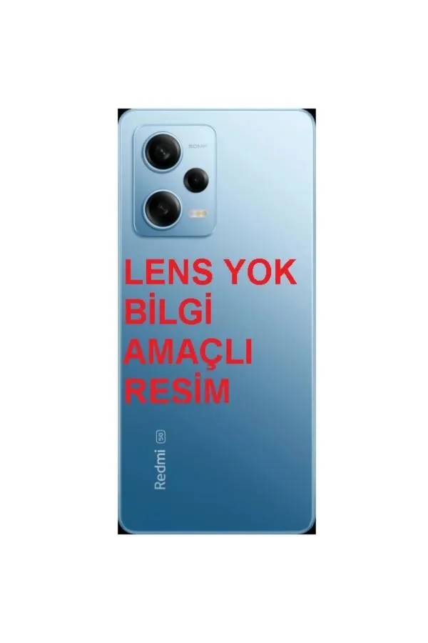 Xiaomi Redmi Note 12 Pro 5g Uyumlu Arka Kapak Pil Kapağı Cam MAVİ