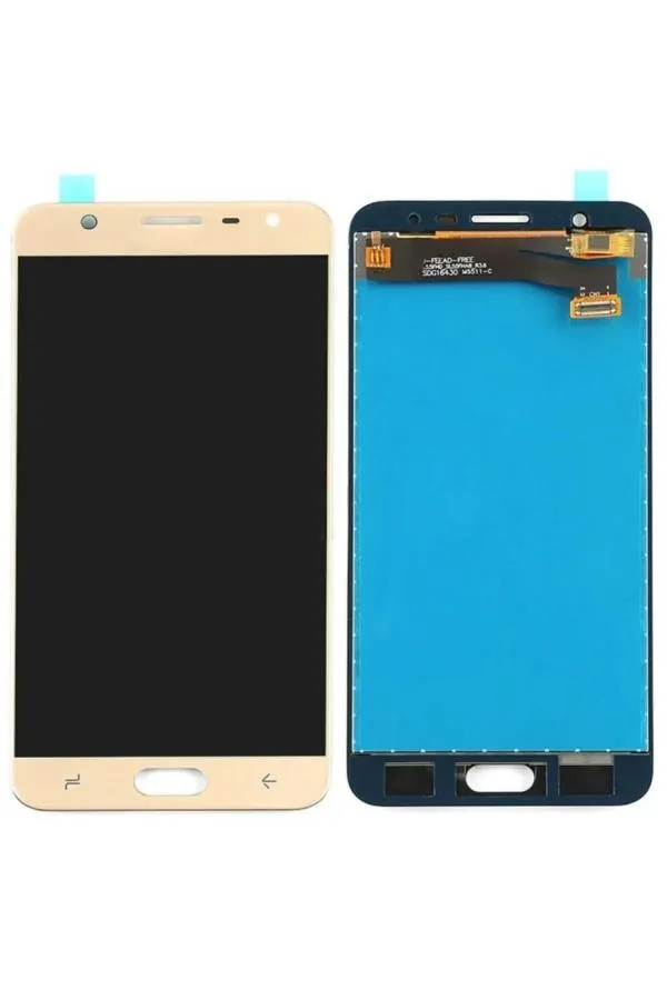 Galaxy J7 Prime G610 uyumlu Lcd Dokunmatik Ekran GOLD / SARI Uyumlu