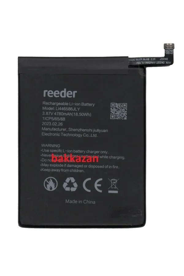 Reeder P13 Blue Plus 2022 Li446586JLY Batarya Pil