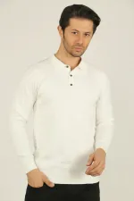 POLO YAKA REGLAN KOLLU TRİKO KAZAK