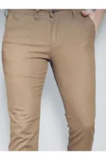 Erkek Slim Fit Pamuklu Pantolon