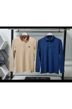 POLO YAKA KUŞAKLI SWEATSHİRT