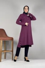 Moda Çizgi Desenli Tunik