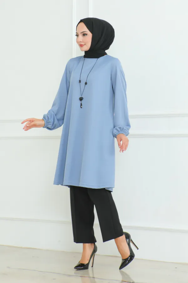 tunik mavi 601