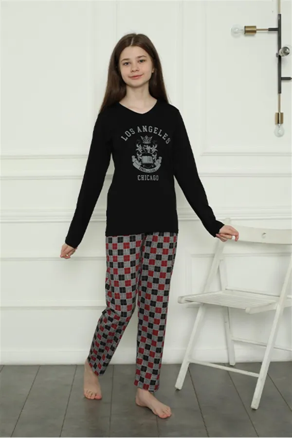 Moda Çizgi Aile Penye Pijama Takım (anne - kız ) 50111 Ayrı Ayrı Satılır . Fiyatları Farklıdır