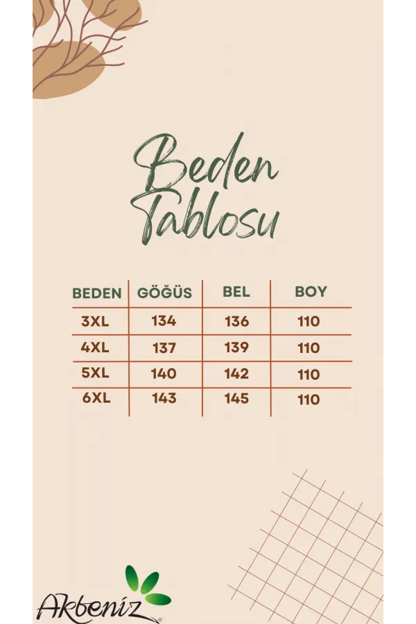 Moda Çizgi Kadın Büyük Beden Penye Kısa Kol Gecelik 12505