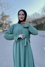 Moda Çizgi Tesettür Elbise