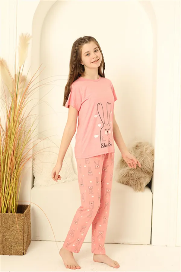 Moda Çizgi Anne Kız Aile Pijama Takım Ayrı Ayrı Satılır 50100