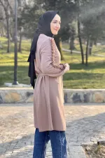 Moda Çizgi Desenli Tunik