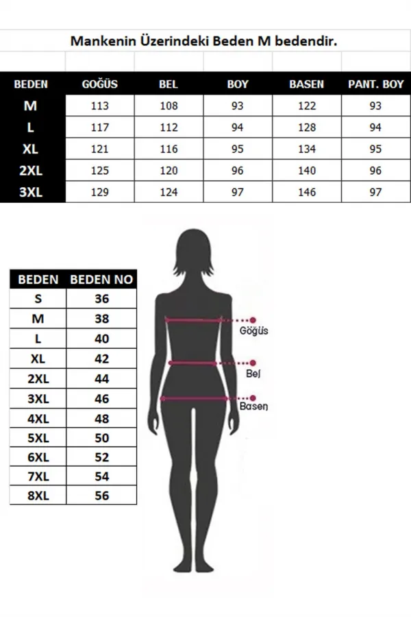 Moda Çizgi Tam Tesettür Çiçek Baskılı Mayo 31028