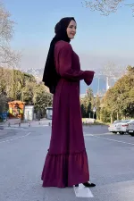 Moda Çizgi Tesettür Elbise