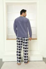 Moda Çizgi WelSoft Polar Erkek Pijama Takımı 6794