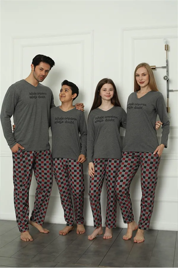 Moda Çizgi Aile Penye Pijama Takım (anne - kız ) 50112 Ayrı Ayrı Satılır . Fiyatları Farklıdır