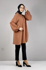 Moda Çizgi Desenli Tunik